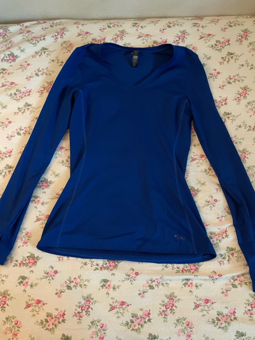 Women’s Royal Blue Long-Sleeve Performance/Compression Shirt